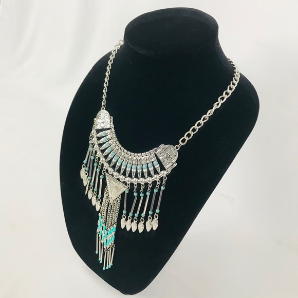 brtvaughaniboutique Jewelry - Tribal statement necklace
